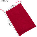Soft Velvety Red Bag 37x23cm - image 3
