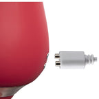 Rose Silicone Clitoral Stimulator with Vibrating Tongue - image 6