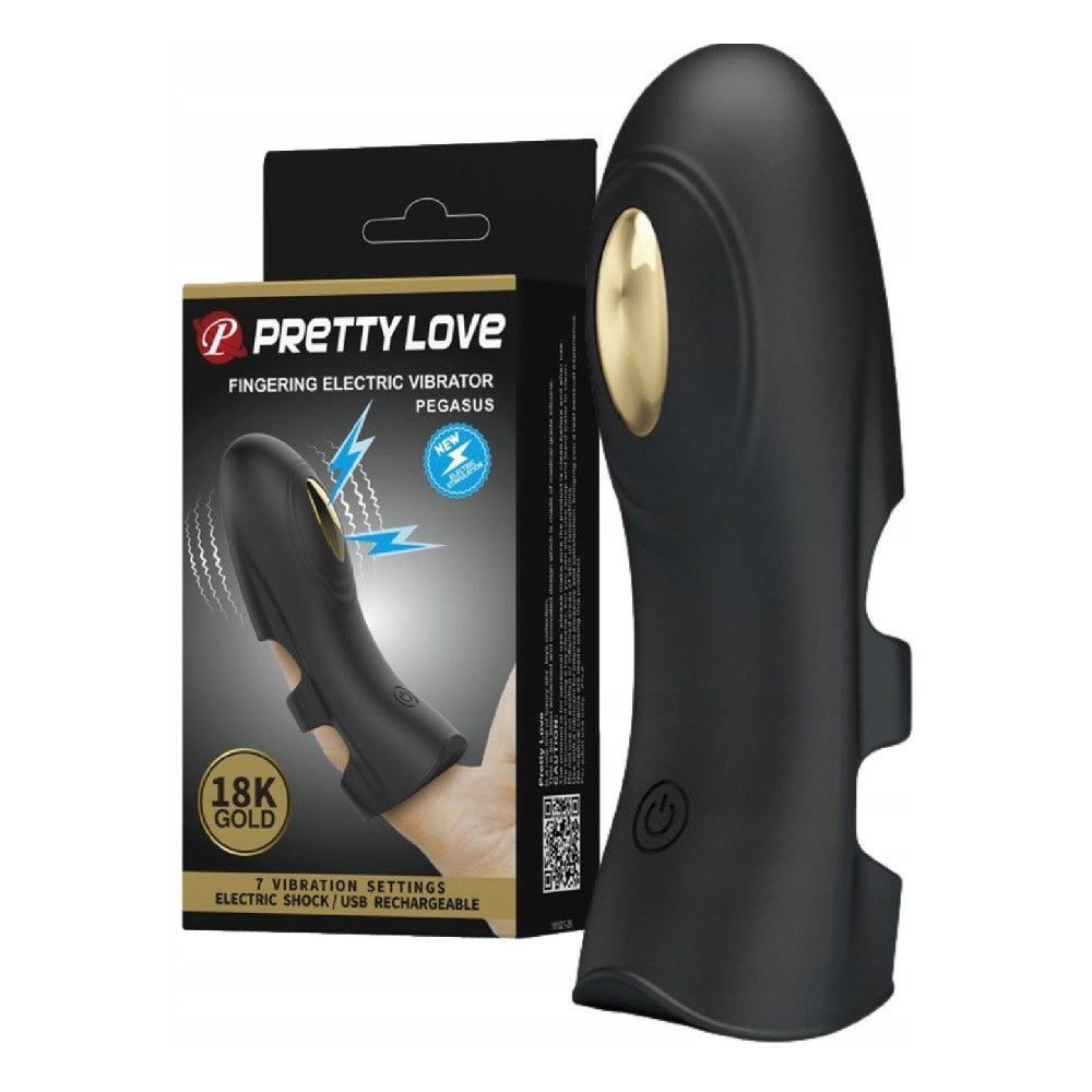 Pretty Love Pegasus electro stim finger sleeve