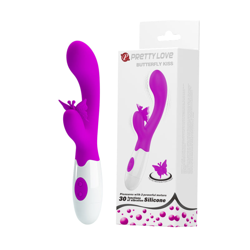 Pretty Love Butterfly kiss vibrator