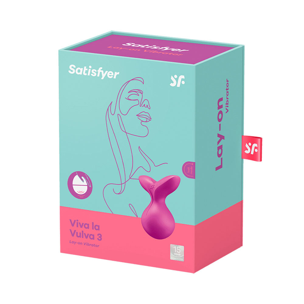 Satisfyer Viva La Vulva 3 Clitoral Stimulator Violet - image 6