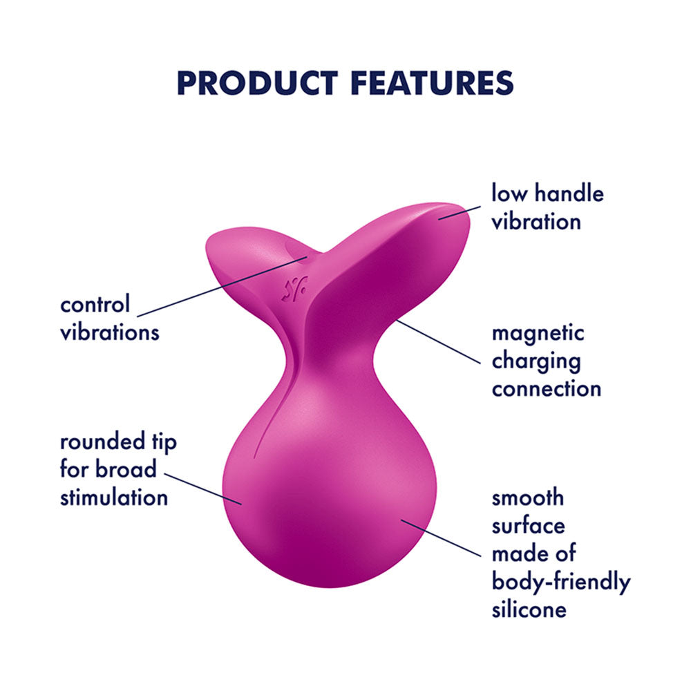Satisfyer Viva La Vulva 3 Clitoral Stimulator Violet - image 5