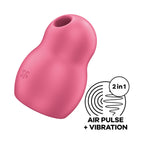 Satisfyer Pro to Go 1 Air Pulse Vibrator Red