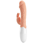 Pretty Love Easter Bunny dildo vibrator with two motors 19 cm - image 6