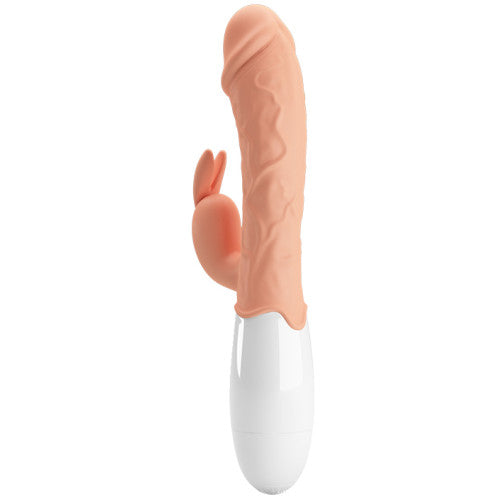 Pretty Love Easter Bunny dildo vibrator with two motors 19 cm - image 6