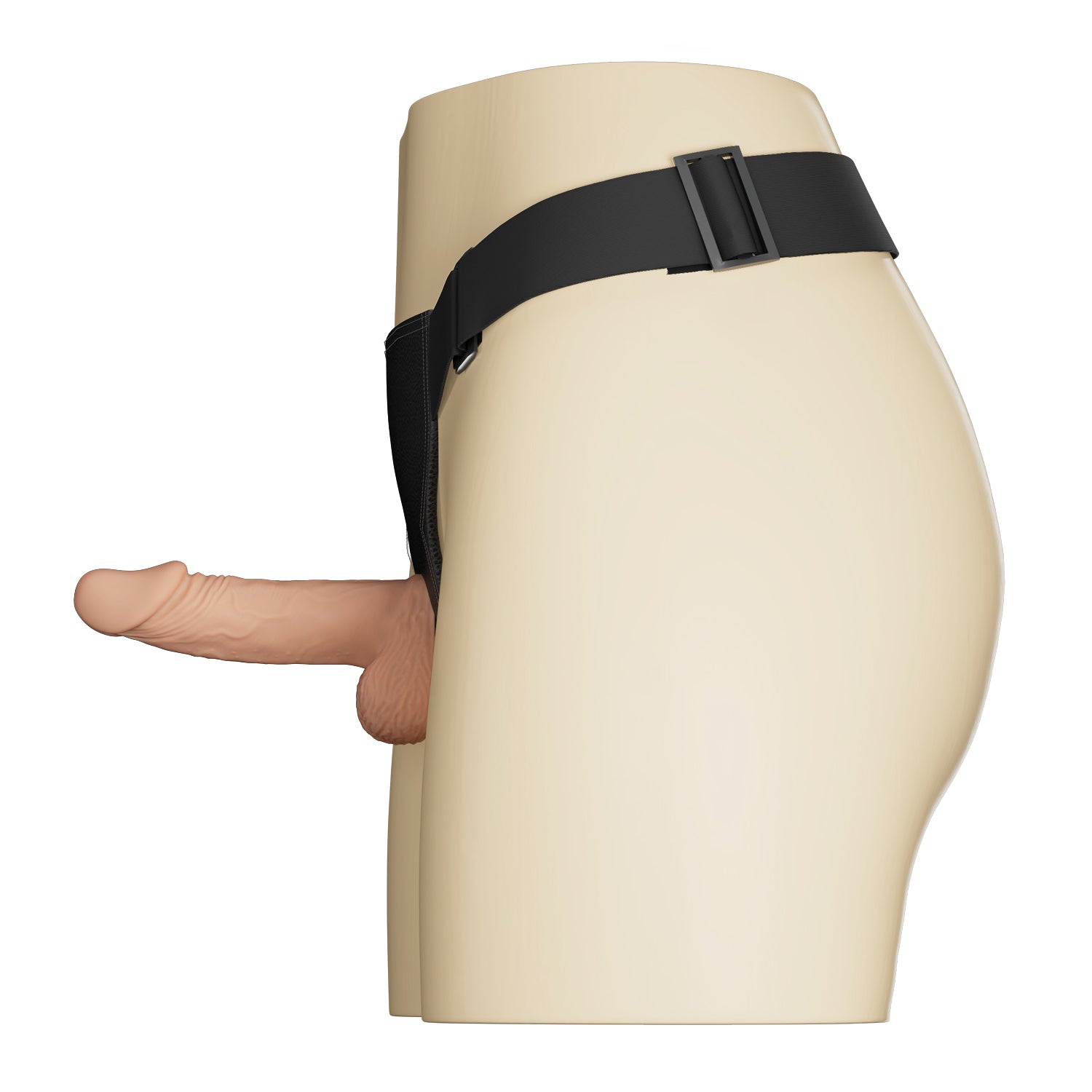 Ultra Passionate vibrating harness strap-on 19 x 4.2 cm - image 5