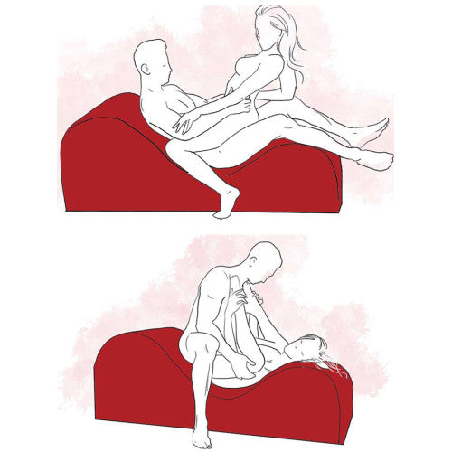 Full size sex furniture Black Esse couch Lounger Δευτερεύουσα εικόνα προϊόντος