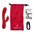 TOYBOX Hot Desire Rabbit heating vibrator