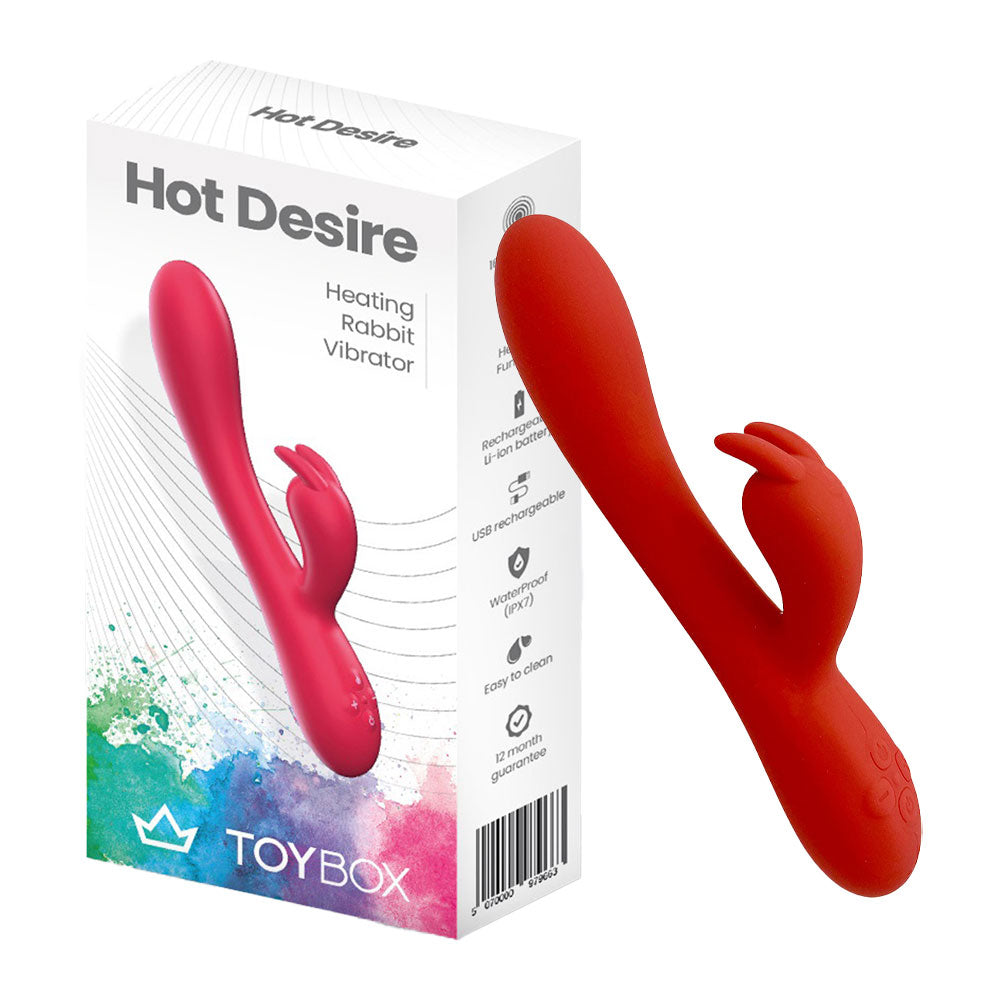 TOYBOX Hot Desire Rabbit heating vibrator Δευτερεύουσα εικόνα προϊόντος