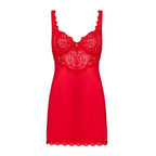 Obsessive Amor Cherris chemise and thong red - image 3