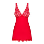 Obsessive Luvae hot babydoll and thong red - image 2