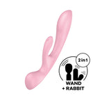 Satisfyer Triple Oh Hybrid Vibration Pink - image 2