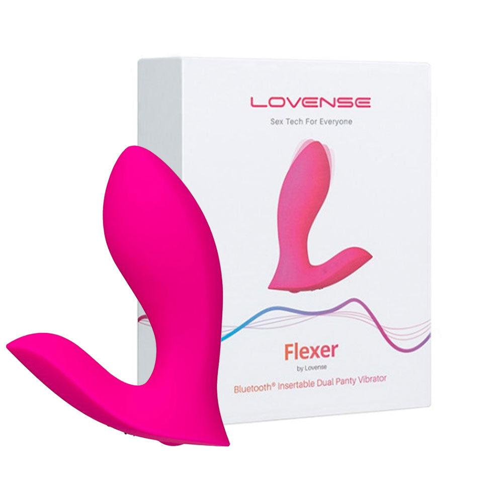 Lovense Flexer Insertable Dual Panty Vibrator