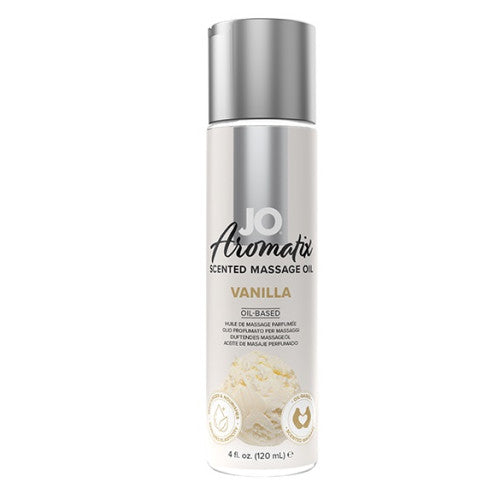 System Jo Aromatix Scented Massage Oil Vanilla 120ml Κύρια εικόνα προϊόντος