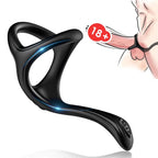 TOYBOY soft stretchy 3 in 1 Cock Ring with Taint Teasing Tail - image 2