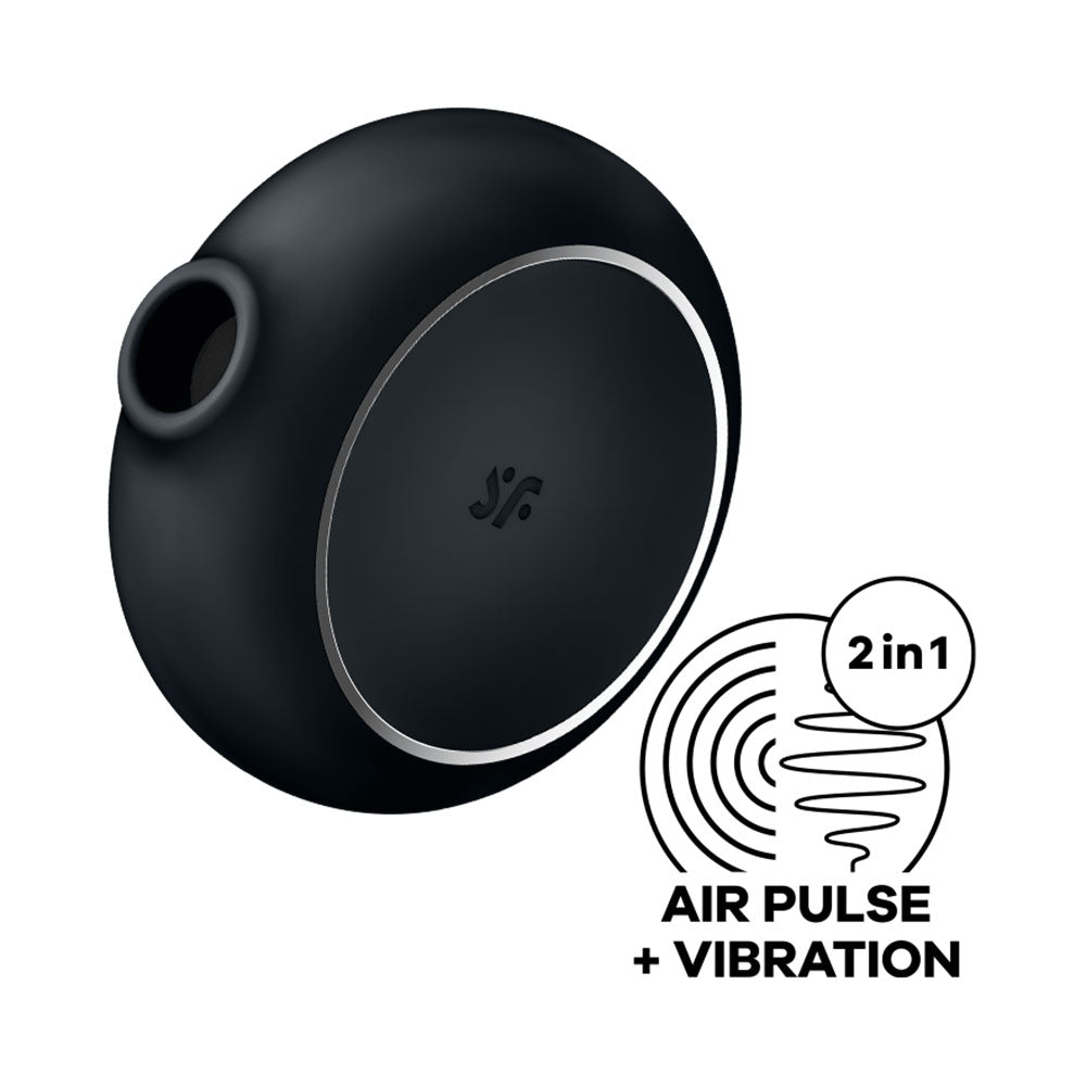 Satisfyer Pro to Go 3 Double Air Pulse Vibrator Black Secondary image