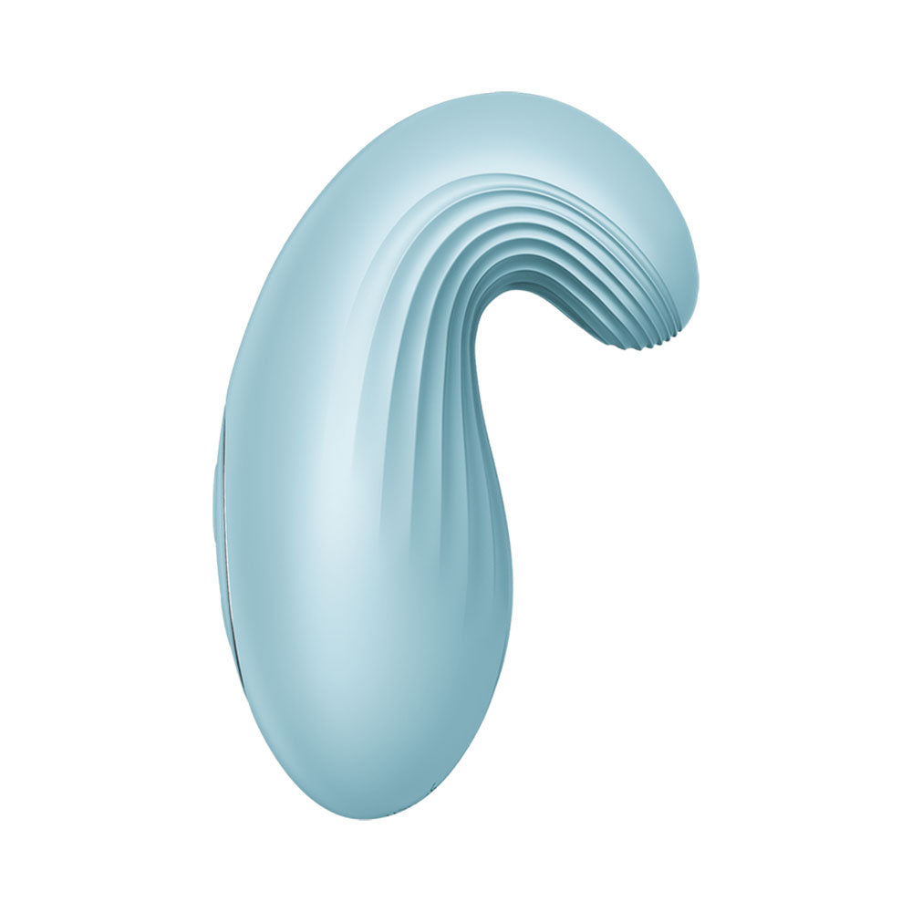 Satisfyer Dipping Delight Lay On Vibrator Light Blue
