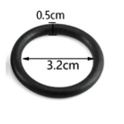 Naughty Toys medium stretchy rubber penis ring 3.2 cm Δευτερεύουσα εικόνα προϊόντος