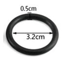 Naughty Toys medium stretchy rubber penis ring 3.2 cm - image 2