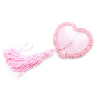 Naughty Toys Pink Heart Nipple Pasties with tassels - image 5