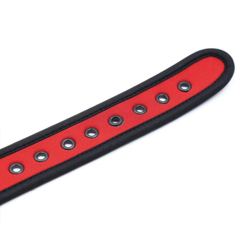 Naughty Toys Adjustable Red Black Neck Collar - image 6