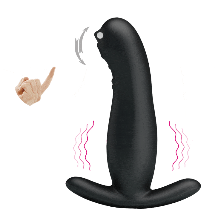 Mr. Play Prostate finger Massager vibrator Black