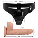 Pretty Love Jerry harness briefs set with dildo
