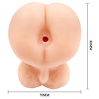 CRAZY BULL ρεαλιστικός δονούμενος ανδρικός πρωκτός και όρχεις - image 5