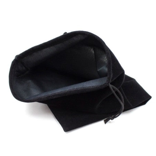 Black Velvet Adult Toys Storage Bag 20.5 X 19 cm Δευτερεύουσα εικόνα προϊόντος