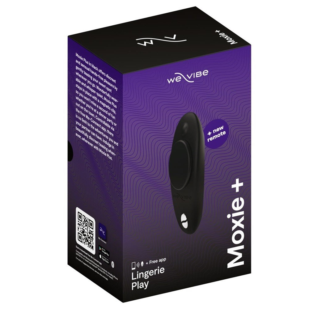 We-Vibe Moxie+ Panty Vibrator Black - image 5