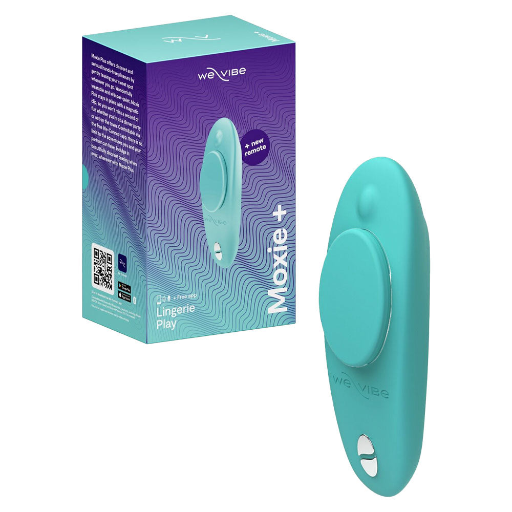 We-Vibe Moxie+ Panty Vibrator Turquoise