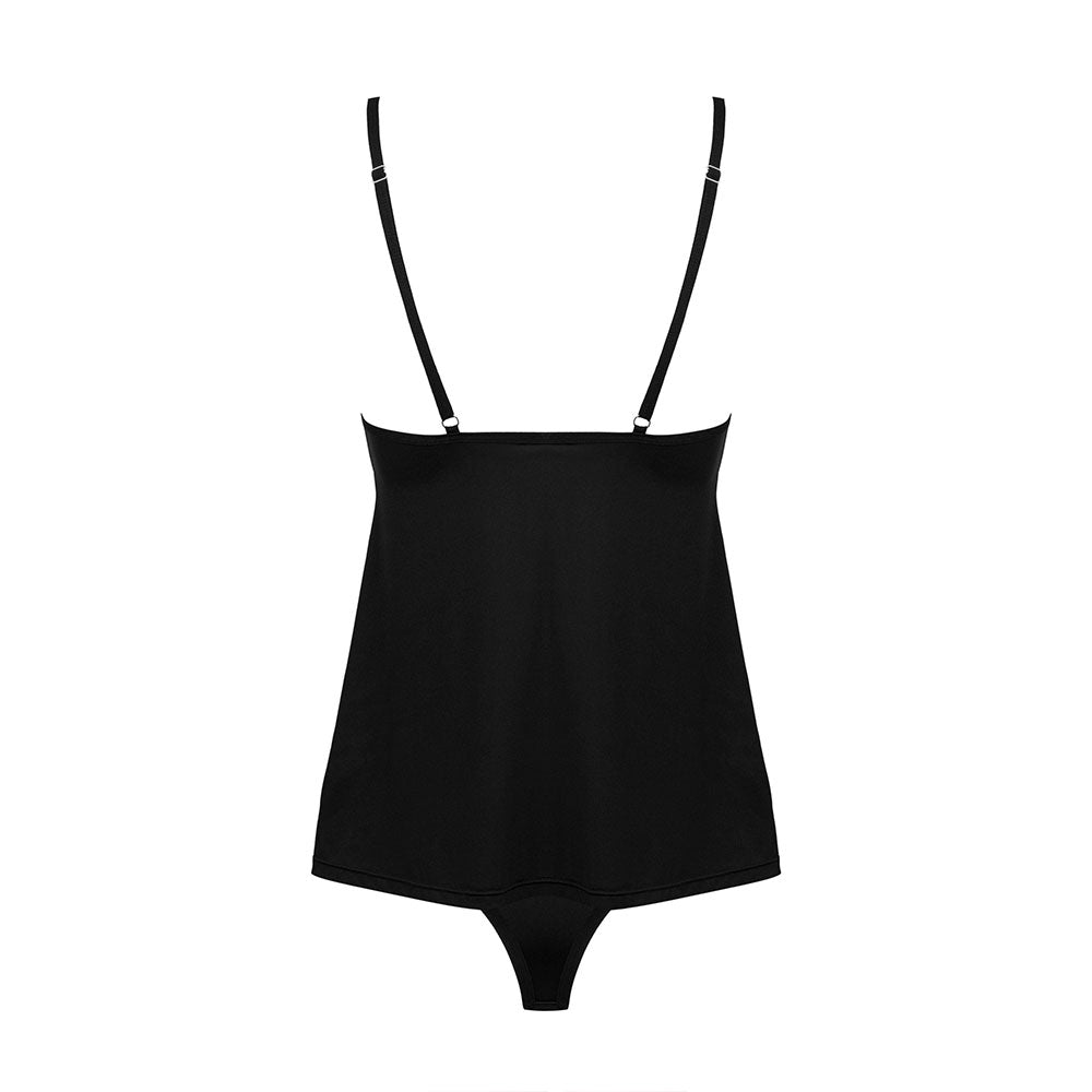 Obsessive Bella Rou Sexy Top and Panties Black - image 5
