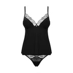Obsessive Bella Rou Sexy Top and Panties Black - image 4