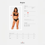 Obsessive Brasica Black Bra with Choker - image 7