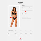 Obsessive Brasica Panties with straps Black - image 9