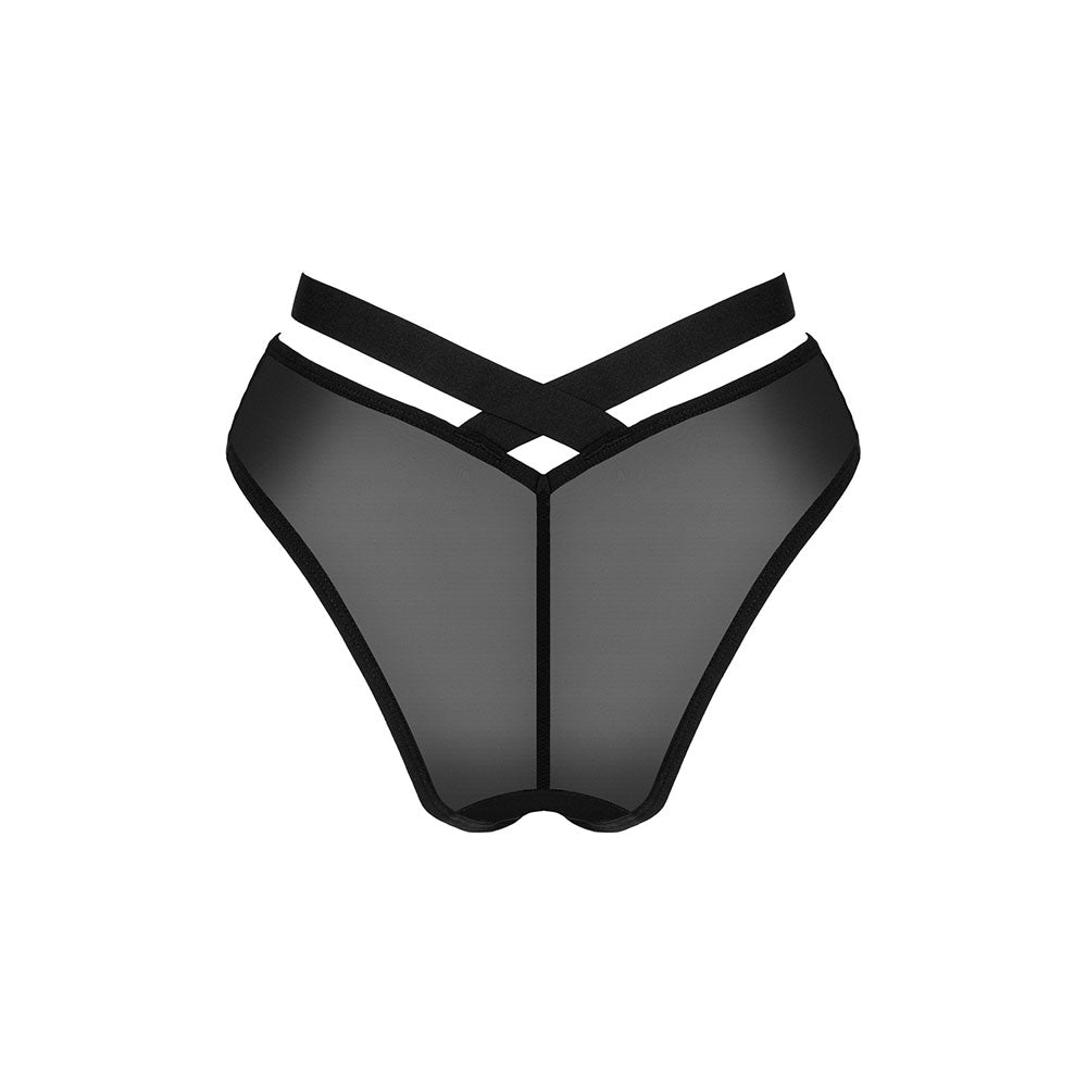 Obsessive Brasica Panties with straps Black - image 5