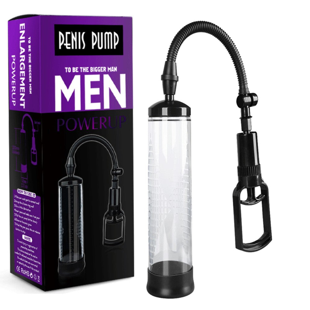 Penis Pump Enlarger Vacuum Erection Enhancer 22 x 6.8 cm