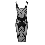 Obsessive D609 Sensual Black Knitted dress O/S - image 3