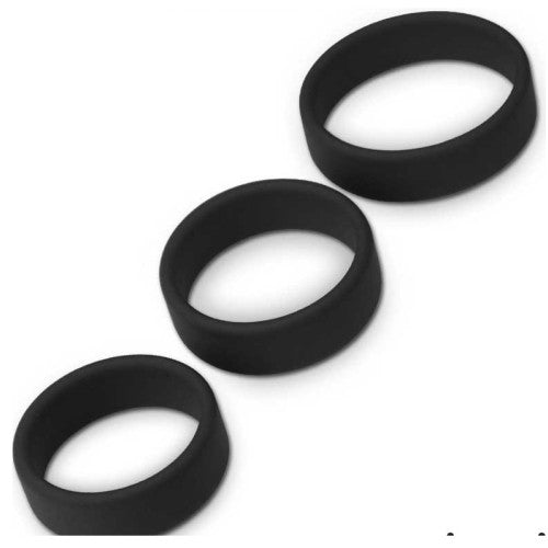 PRO Silicone Triple Cock Ring Set Δευτερεύουσα εικόνα προϊόντος