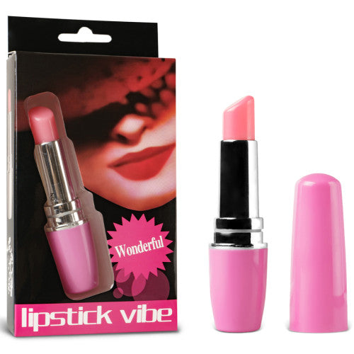 Lipstick vibrator Pink 9 cm Κύρια εικόνα προϊόντος