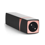 10 Speed BLACK rechargeable silicone vibrating Lipstick - image 3