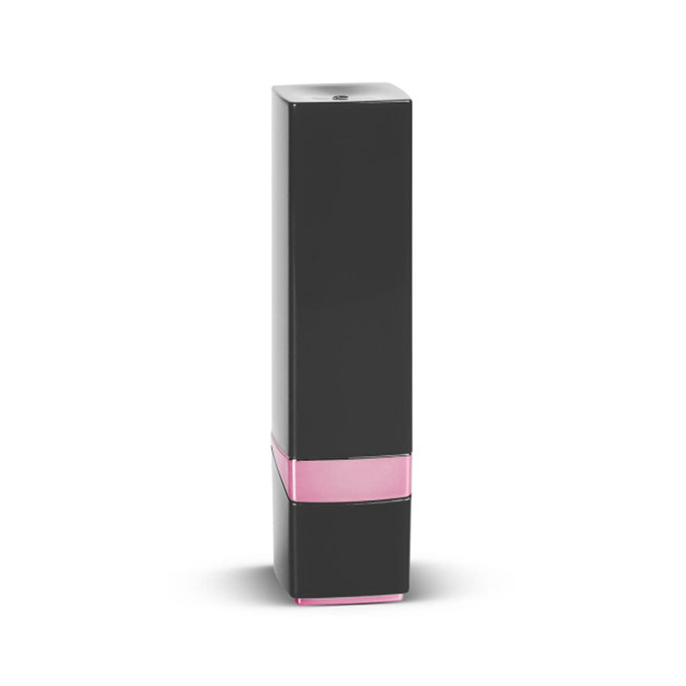 10 Speed BLACK rechargeable silicone vibrating Lipstick - image 5