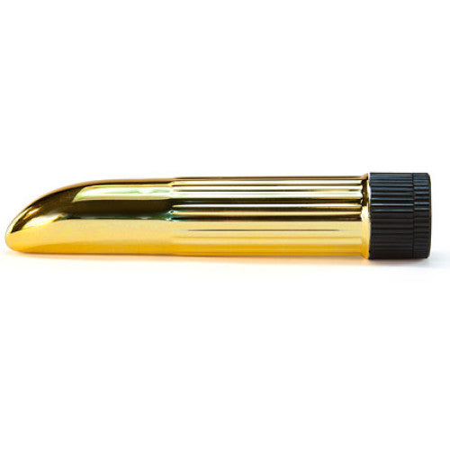 Small golden Lady Finger classic vibrator 14 X 2 cm Δευτερεύουσα εικόνα προϊόντος
