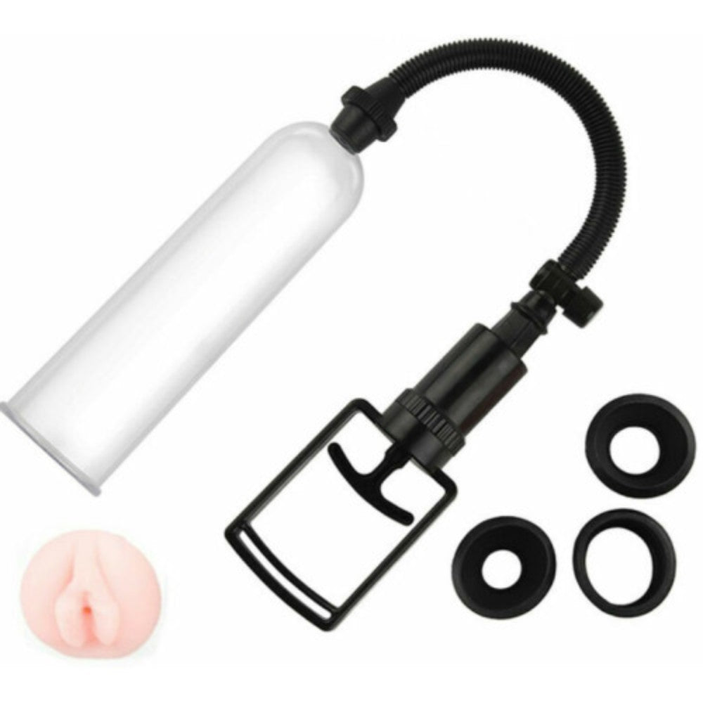 Training Penis pump with pussy sleeve 20 cm - image 3