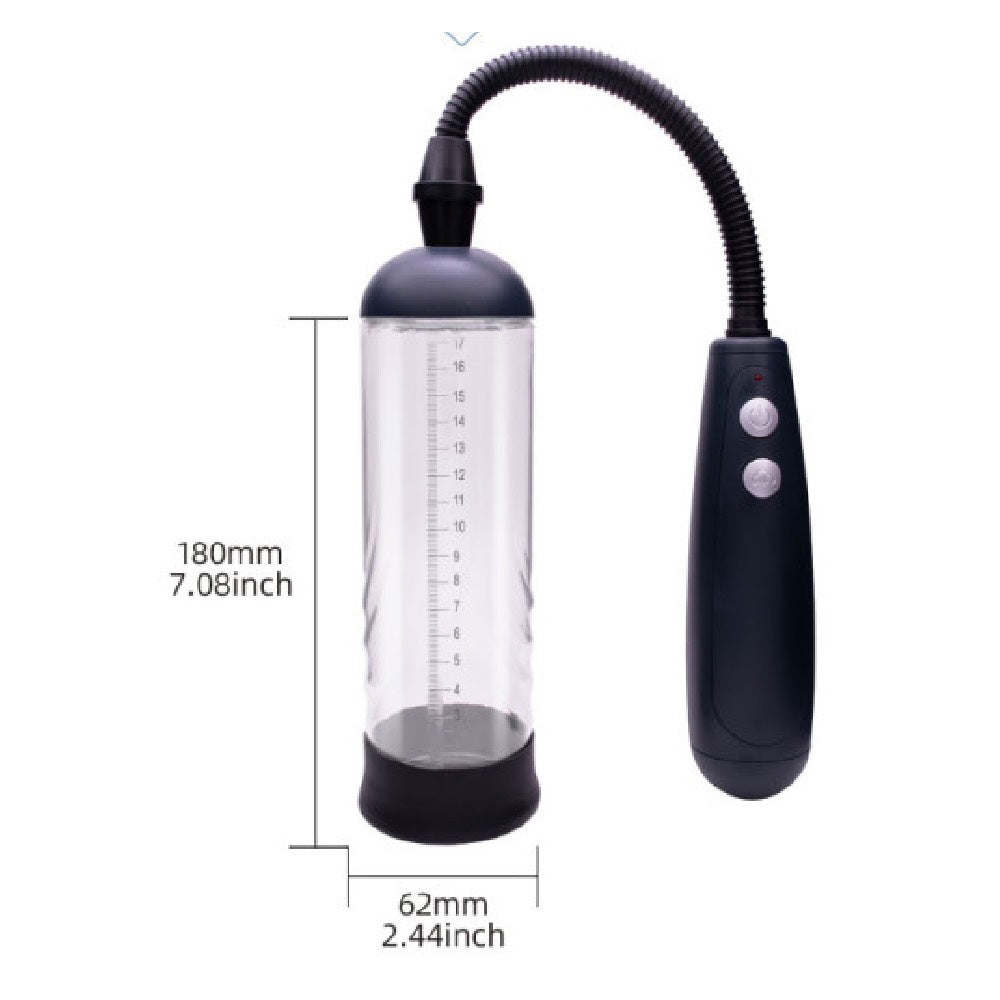 Automatic remote controlled penis pump 17cm Δευτερεύουσα εικόνα προϊόντος