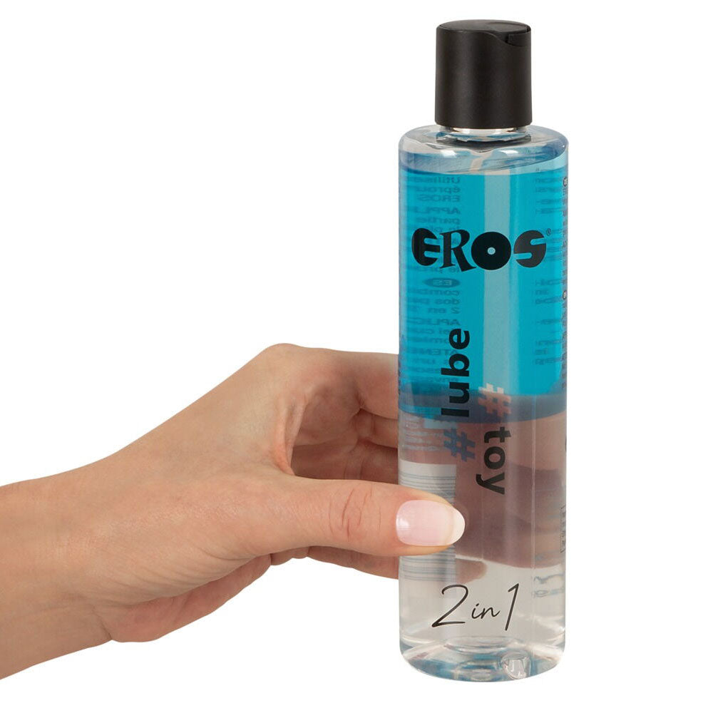 EROS water based 2 in 1 #lube #toy 250 ml Δευτερεύουσα εικόνα προϊόντος