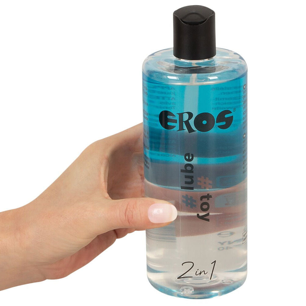 EROS water based 2 in 1 #lube #toy 500 ml Δευτερεύουσα εικόνα προϊόντος