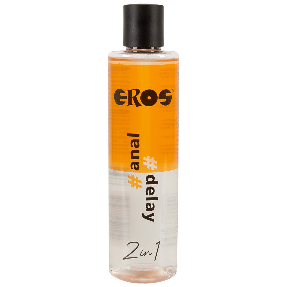 EROS 2 in 1 anal &amp; delay water based lubricant 250 ml Κύρια εικόνα προϊόντος