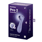 Satisfyer Pro 2 Generation 3 with Liquid Air Technology Lilac