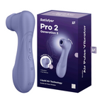 Satisfyer Pro 2 Generation 3 with Liquid Air Technology Lilac